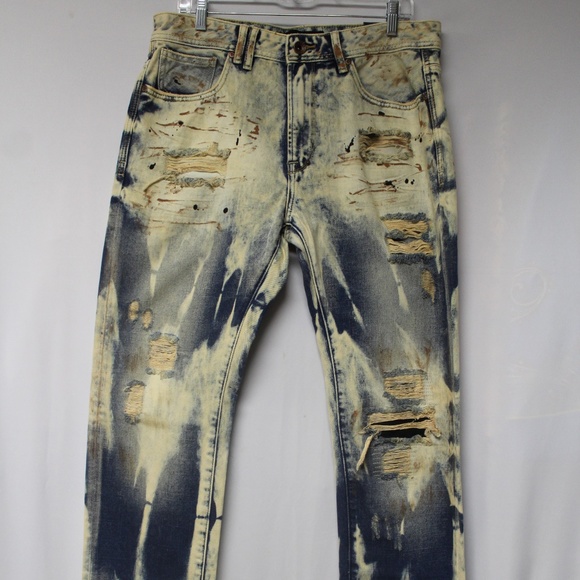 Akoo Big Oak Fit Denim Jeans.  Sz. 34/32 - Picture 1 of 11